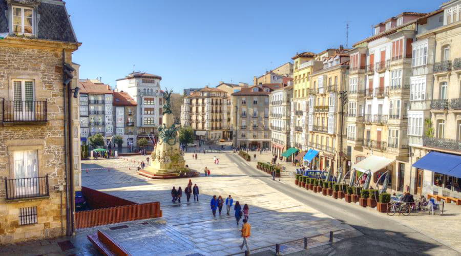 Top autohuuropties in Vitoria-Gasteiz
